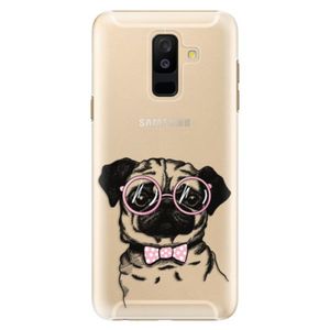 Plastové puzdro iSaprio - The Pug - Samsung Galaxy A6+ vyobraziť