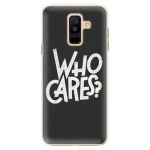 Plastové puzdro iSaprio - Who Cares - Samsung Galaxy A6+ vyobraziť