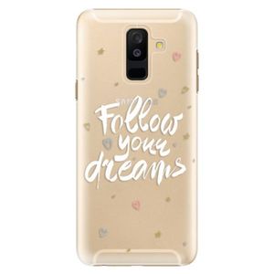 Plastové puzdro iSaprio - Follow Your Dreams - white - Samsung Galaxy A6+ vyobraziť