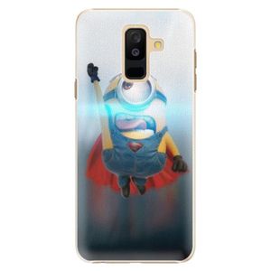 Plastové puzdro iSaprio - Mimons Superman 02 - Samsung Galaxy A6+ vyobraziť