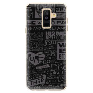 Plastové puzdro iSaprio - Text 01 - Samsung Galaxy A6+ vyobraziť