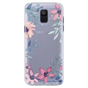 Plastové puzdro iSaprio - Leaves and Flowers - Samsung Galaxy A6 vyobraziť