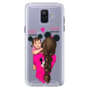Plastové puzdro iSaprio - Mama Mouse Brunette and Girl - Samsung Galaxy A6 vyobraziť
