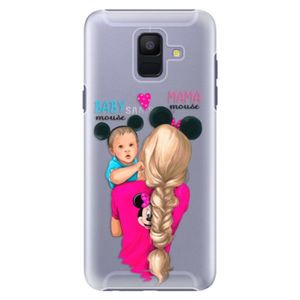 Plastové puzdro iSaprio - Mama Mouse Blonde and Boy - Samsung Galaxy A6 vyobraziť
