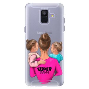 Plastové puzdro iSaprio - Super Mama - Two Girls - Samsung Galaxy A6 vyobraziť