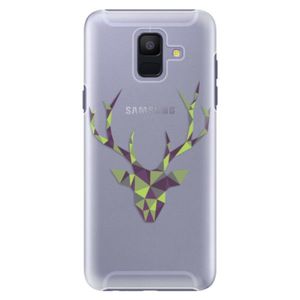 Plastové puzdro iSaprio - Deer Green - Samsung Galaxy A6 vyobraziť