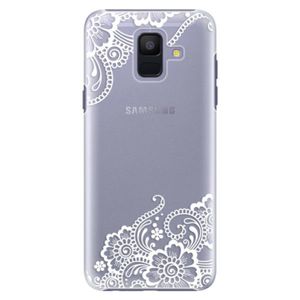Plastové puzdro iSaprio - White Lace 02 - Samsung Galaxy A6 vyobraziť