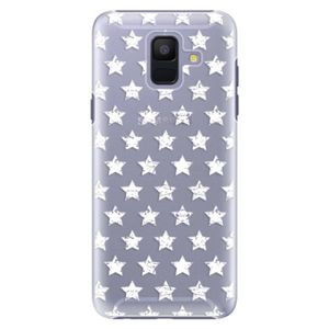 Plastové puzdro iSaprio - Stars Pattern - white - Samsung Galaxy A6 vyobraziť