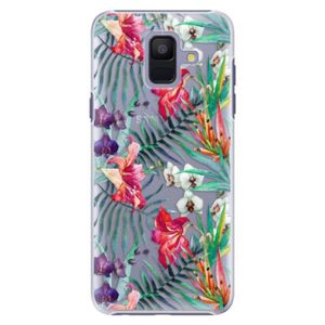 Plastové puzdro iSaprio - Flower Pattern 03 - Samsung Galaxy A6 vyobraziť