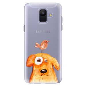 Plastové puzdro iSaprio - Dog And Bird - Samsung Galaxy A6 vyobraziť