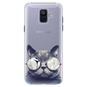 Plastové puzdro iSaprio - Crazy Cat 01 - Samsung Galaxy A6 vyobraziť