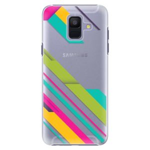 Plastové puzdro iSaprio - Color Stripes 03 - Samsung Galaxy A6 vyobraziť