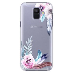 Plastové puzdro iSaprio - Flower Pattern 04 - Samsung Galaxy A6 vyobraziť