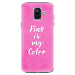 Plastové puzdro iSaprio - Pink is my color - Samsung Galaxy A6 vyobraziť