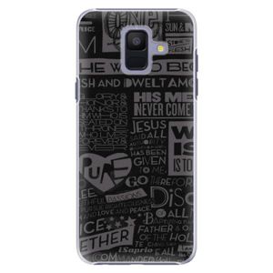 Plastové puzdro iSaprio - Text 01 - Samsung Galaxy A6 vyobraziť