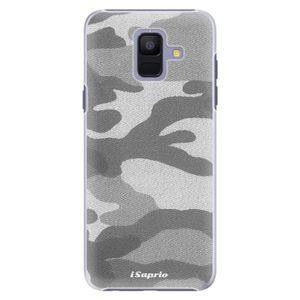 Plastové puzdro iSaprio - Gray Camuflage 02 - Samsung Galaxy A6 vyobraziť