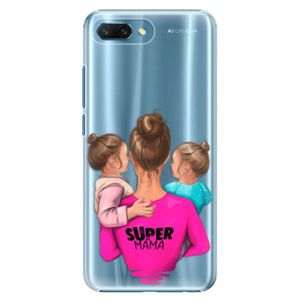 Plastové puzdro iSaprio - Super Mama - Two Girls - Huawei Honor 10 vyobraziť
