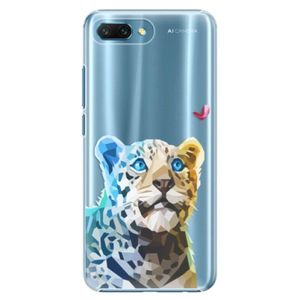 Plastové puzdro iSaprio - Leopard With Butterfly - Huawei Honor 10 vyobraziť