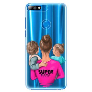 Plastové puzdro iSaprio - Super Mama - Boy and Girl - Huawei Y7 Prime 2018 vyobraziť
