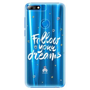 Plastové puzdro iSaprio - Follow Your Dreams - white - Huawei Y7 Prime 2018 vyobraziť
