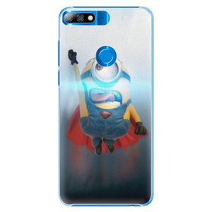 Plastové puzdro iSaprio - Mimons Superman 02 - Huawei Y7 Prime 2018 vyobraziť