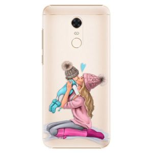 Plastové puzdro iSaprio - Kissing Mom - Blond and Boy - Xiaomi Redmi 5 Plus vyobraziť