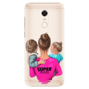 Plastové puzdro iSaprio - Super Mama - Boy and Girl - Xiaomi Redmi 5 Plus vyobraziť