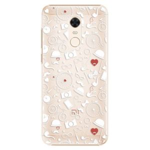 Plastové puzdro iSaprio - Vintage Pattern 01 - white - Xiaomi Redmi 5 Plus vyobraziť