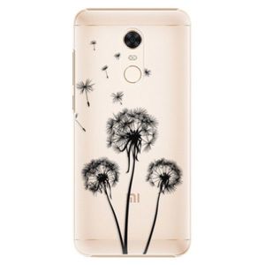 Plastové puzdro iSaprio - Three Dandelions - black - Xiaomi Redmi 5 Plus vyobraziť