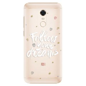 Plastové puzdro iSaprio - Follow Your Dreams - white - Xiaomi Redmi 5 Plus vyobraziť