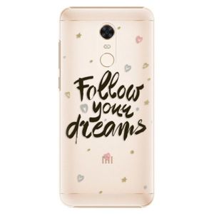Plastové puzdro iSaprio - Follow Your Dreams - black - Xiaomi Redmi 5 Plus vyobraziť