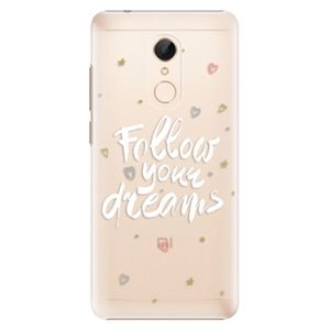 Plastové puzdro iSaprio - Follow Your Dreams - white - Xiaomi Redmi 5 vyobraziť