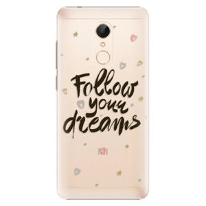 Plastové puzdro iSaprio - Follow Your Dreams - black - Xiaomi Redmi 5 vyobraziť