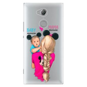 Plastové puzdro iSaprio - Mama Mouse Blonde and Boy - Sony Xperia XA2 Ultra vyobraziť
