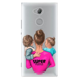Plastové puzdro iSaprio - Super Mama - Boy and Girl - Sony Xperia XA2 Ultra vyobraziť