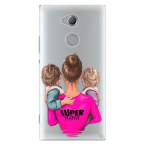 Plastové puzdro iSaprio - Super Mama - Two Boys - Sony Xperia XA2 Ultra vyobraziť