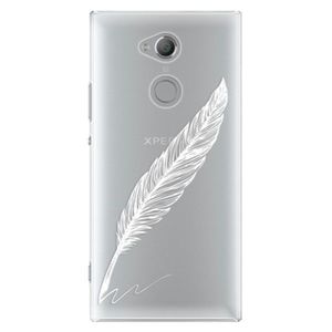 Plastové puzdro iSaprio - Writing By Feather - white - Sony Xperia XA2 Ultra vyobraziť