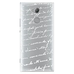 Plastové puzdro iSaprio - Handwriting 01 - white - Sony Xperia XA2 Ultra vyobraziť