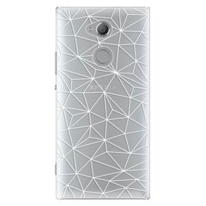 Plastové puzdro iSaprio - Abstract Triangles 03 - white - Sony Xperia XA2 Ultra vyobraziť