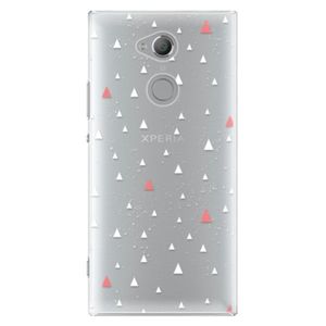 Plastové puzdro iSaprio - Abstract Triangles 02 - white - Sony Xperia XA2 Ultra vyobraziť
