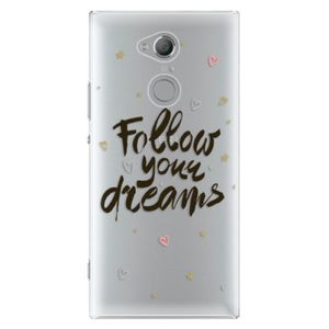 Plastové puzdro iSaprio - Follow Your Dreams - black - Sony Xperia XA2 Ultra vyobraziť