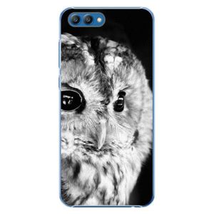 Plastové puzdro iSaprio - BW Owl - Huawei Honor View 10 vyobraziť