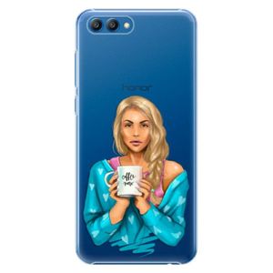 Plastové puzdro iSaprio - Coffe Now - Blond - Huawei Honor View 10 vyobraziť