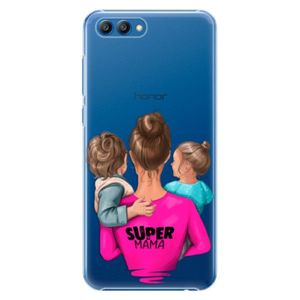 Plastové puzdro iSaprio - Super Mama - Boy and Girl - Huawei Honor View 10 vyobraziť