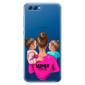 Plastové puzdro iSaprio - Super Mama - Two Girls - Huawei Honor View 10 vyobraziť