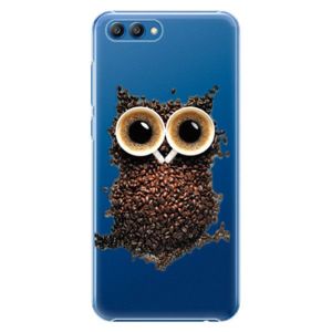 Plastové puzdro iSaprio - Owl And Coffee - Huawei Honor View 10 vyobraziť