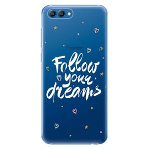 Plastové puzdro iSaprio - Follow Your Dreams - white - Huawei Honor View 10 vyobraziť