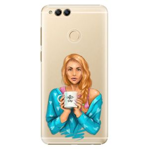 Plastové puzdro iSaprio - Coffe Now - Redhead - Huawei Honor 7X vyobraziť