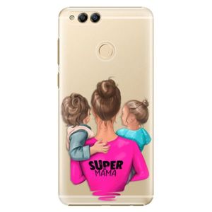 Plastové puzdro iSaprio - Super Mama - Boy and Girl - Huawei Honor 7X vyobraziť