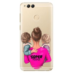Plastové puzdro iSaprio - Super Mama - Two Boys - Huawei Honor 7X vyobraziť